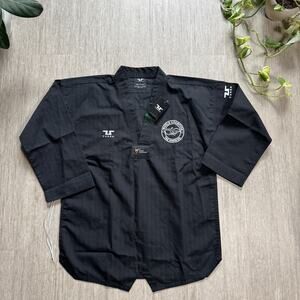 Tusah Taekwondo World Champion Top Uniform Shirt NWT Black Size 3 Gi Jersey